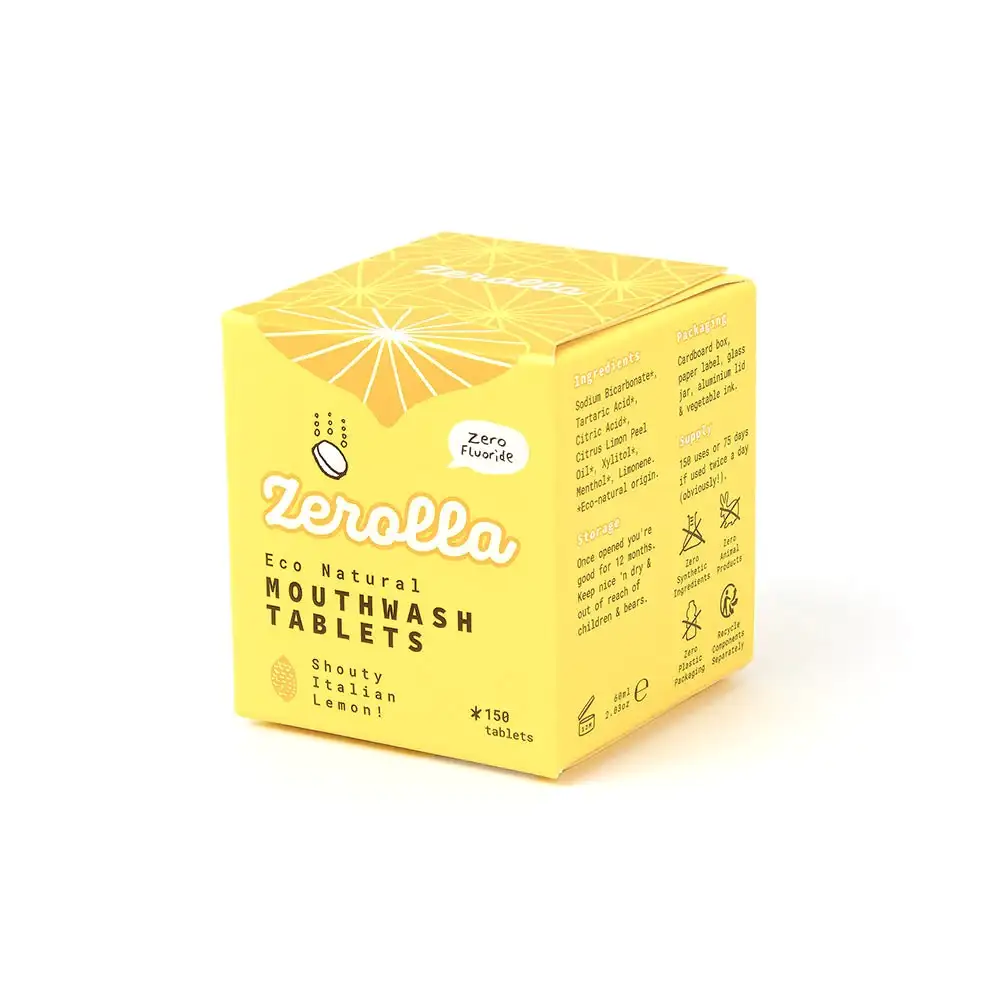 Eco Natural Mouthwash Tablets - Zerolla