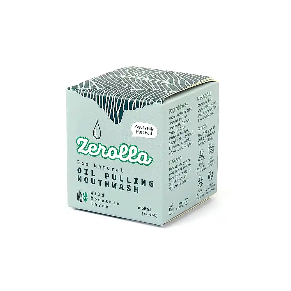 Eco Natural Oil Pulling Mouthwash - Zerolla