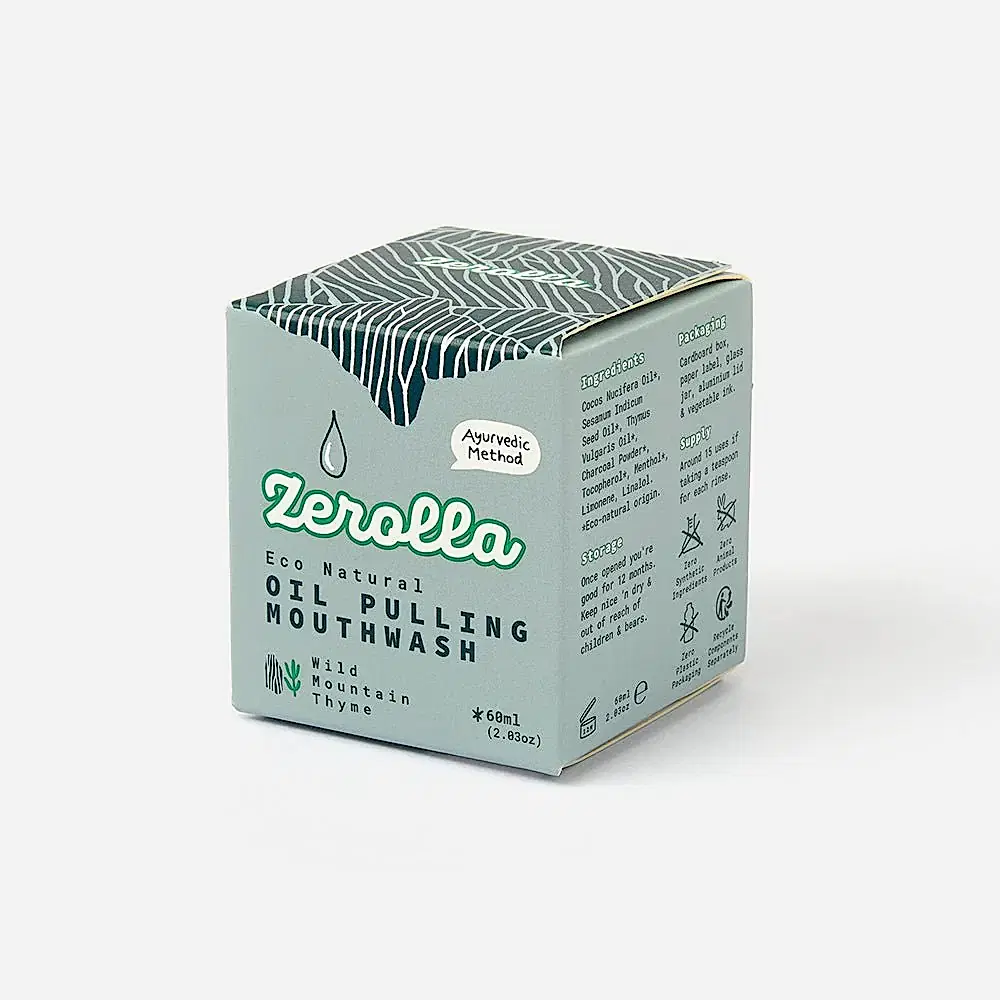 Eco Natural Oil Pulling Mouthwash - Zerolla