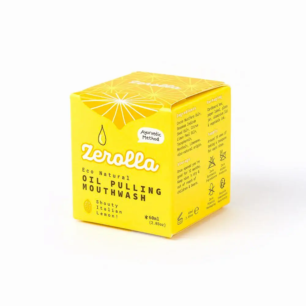 Eco Natural Oil Pulling Mouthwash - Zerolla