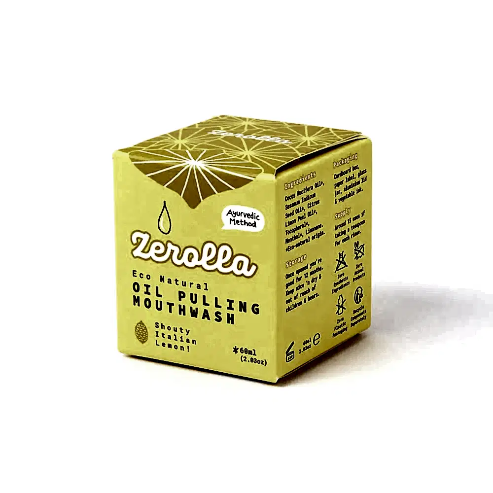Eco Natural Oil Pulling Mouthwash - Zerolla