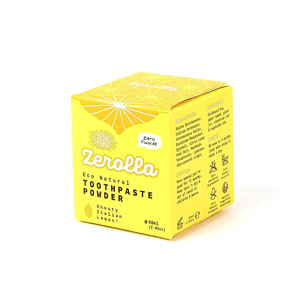 Eco Natural Toothpaste Powder - Zerolla