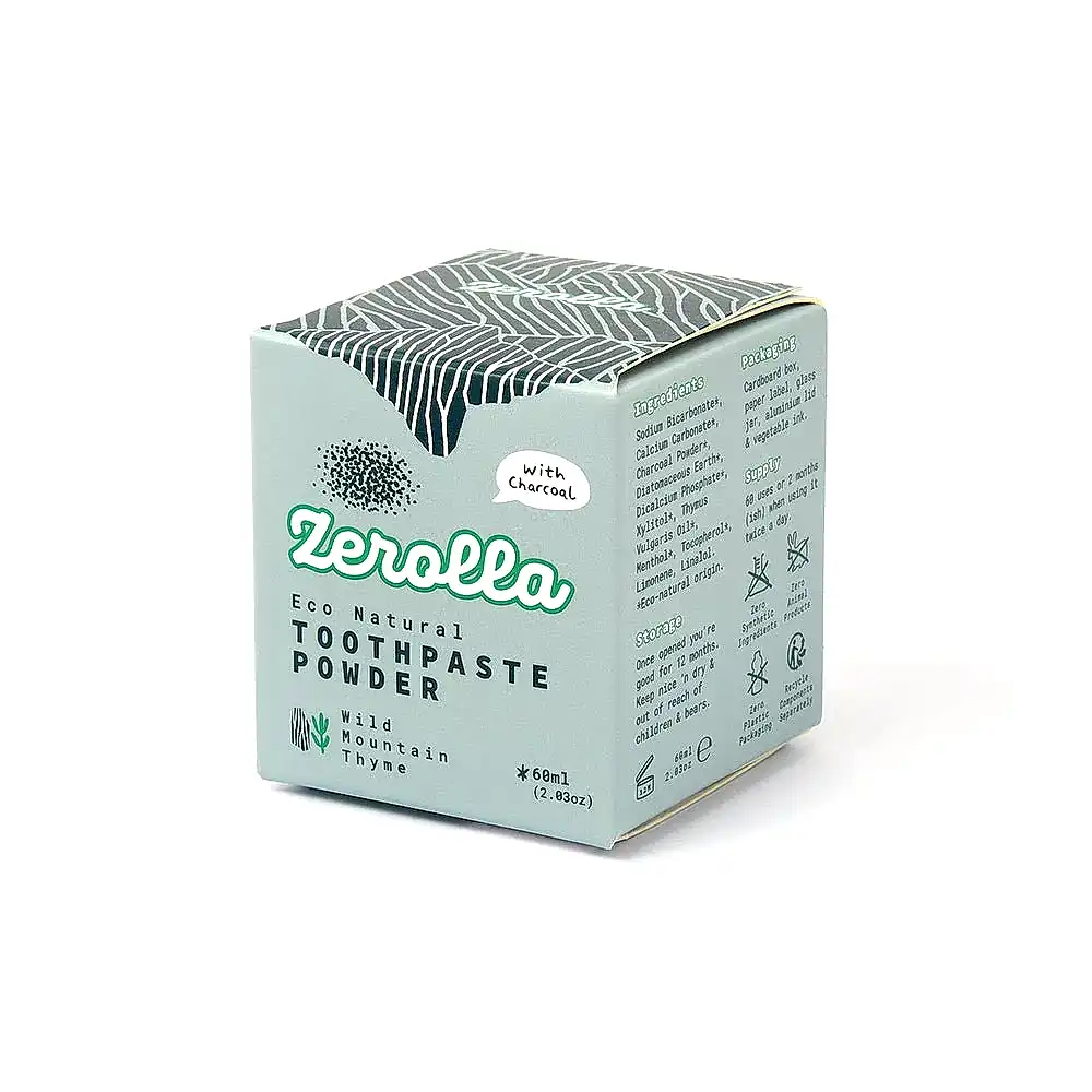 Eco Natural Toothpaste Powder - Zerolla