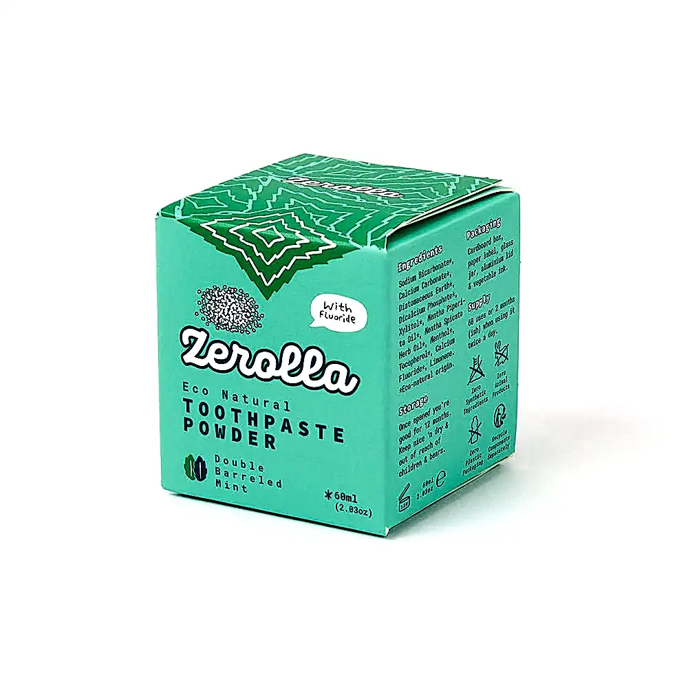 Eco Natural Toothpaste Powder - Zerolla