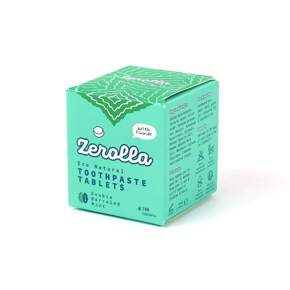 Eco Natural Toothpaste Tablets - Zerolla