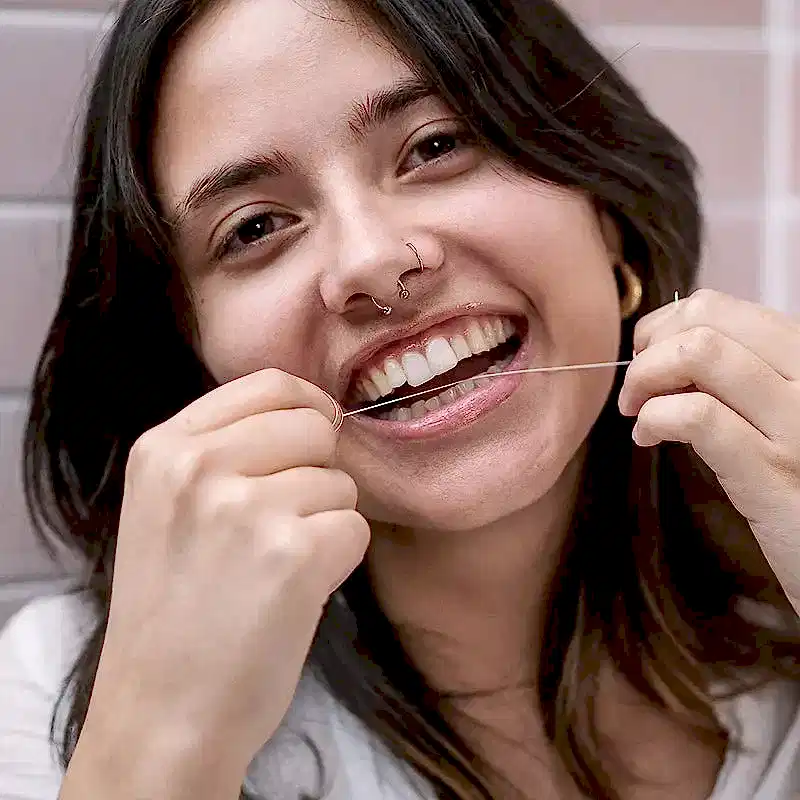 Eco Plant - based Castor Oil Dental Floss - Zerolla