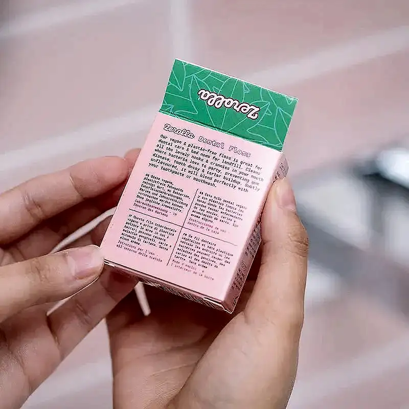 Eco Plant - based Castor Oil Dental Floss - Zerolla