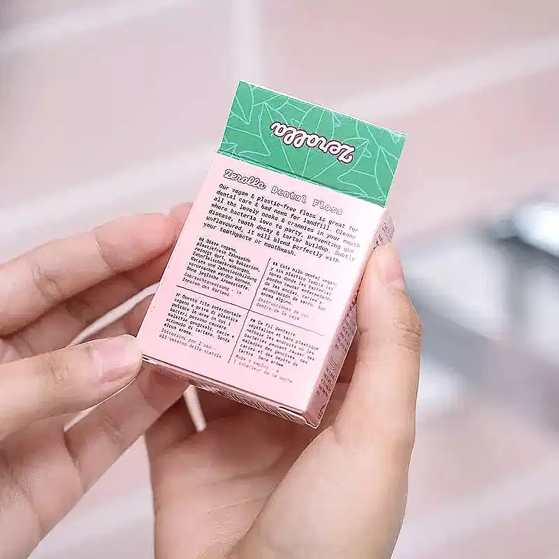 Eco Plant - based Castor Oil Dental Floss - Zerolla